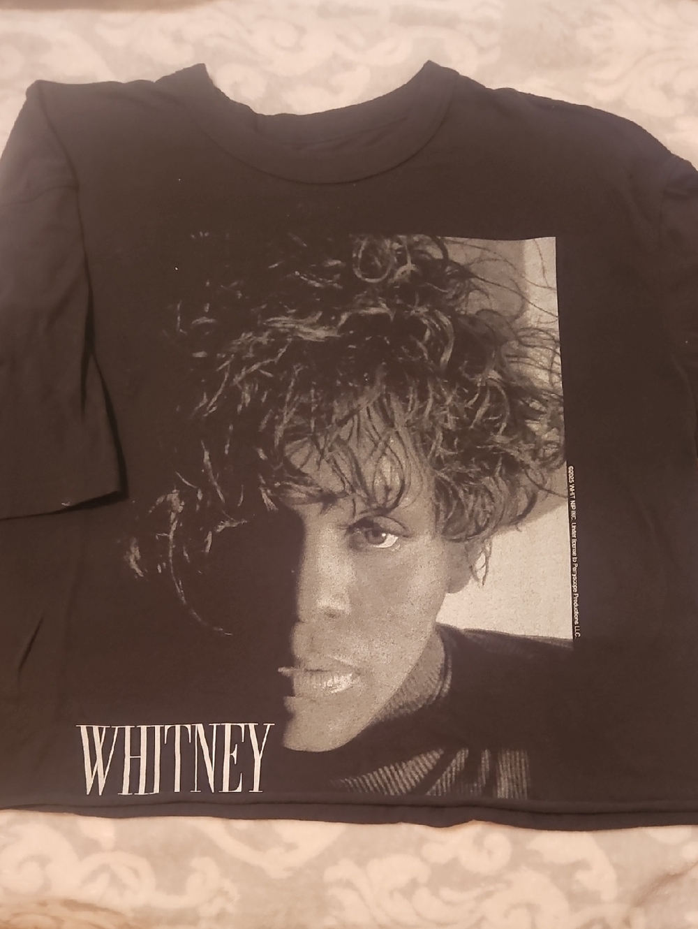 Black Graphic Whitney T Shirt